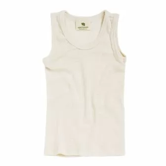 Singlet i ull med silke - Natur