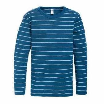 Langermet ulltrøye barn, ull med silke