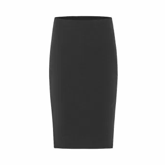 Skjørt i ull - Svart