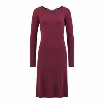 Nattkjole i ull med silke, litt a-fasong