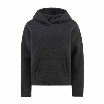 Hettevams i ullfleece - Koksgrå