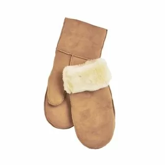 Skinnvotter til voksen